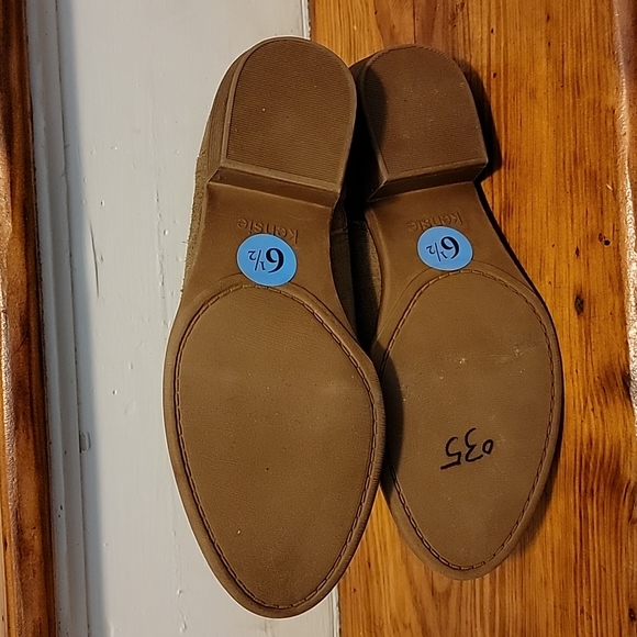 Kensie Leather Ankle Boots - Picture 4 of 4